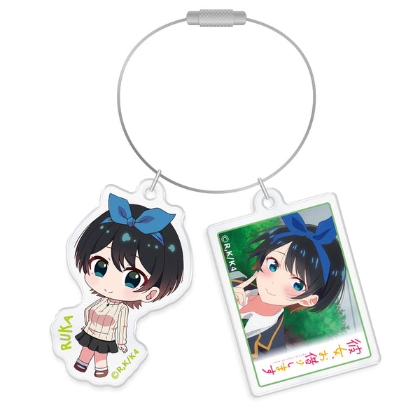 『彼女、お借りします 4期』ワイヤーアクリルキーホルダー 更科瑠夏