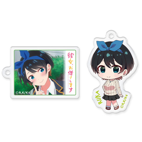 『彼女、お借りします 4期』ワイヤーアクリルキーホルダー 更科瑠夏