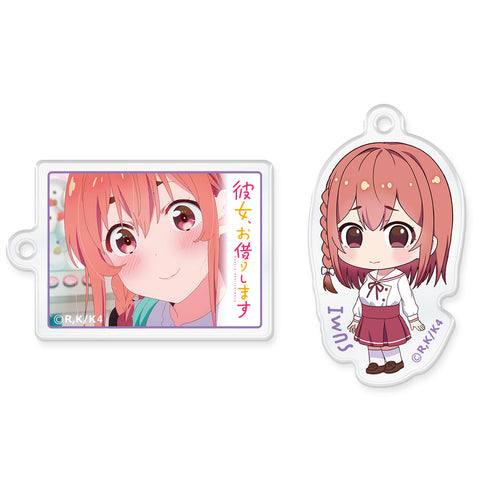 『彼女、お借りします 4期』ワイヤーアクリルキーホルダー 桜沢墨