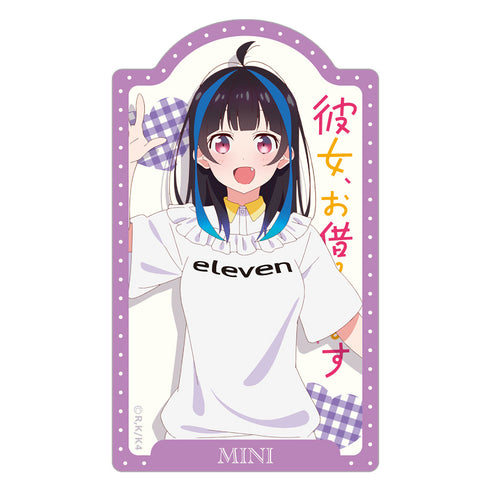 『彼女、お借りします 4期』ダイカットステッカー 八重森みに