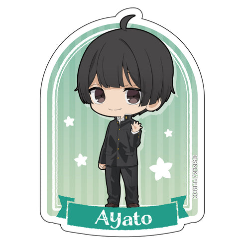 『薫る花は凛と咲く』ダイカットステッカー 依田絢斗