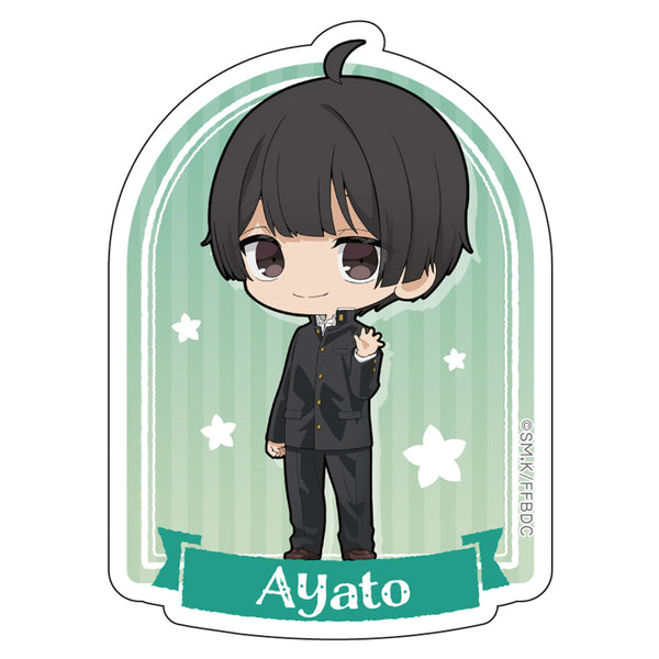 『薫る花は凛と咲く』ダイカットステッカー 依田絢斗