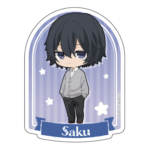 『薫る花は凛と咲く』ダイカットステッカー 夏沢朔