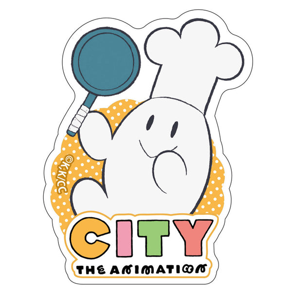『CITY THE ANIMATION』ダイカットステッカー マカベェ