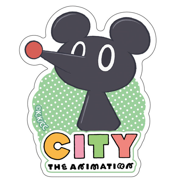 『CITY THE ANIMATION』ダイカットステッカー 神様