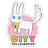 『CITY THE ANIMATION』ダイカットステッカー みみねこ