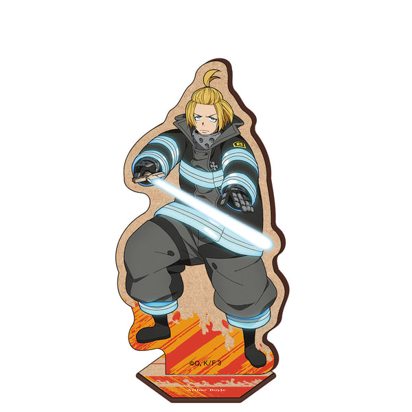 『炎炎ノ消防隊 参ノ章』木製キャラスタンド アーサー・ボイル