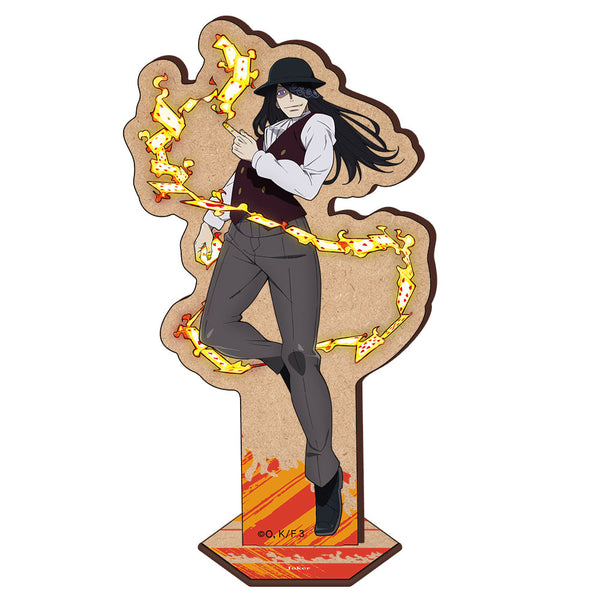 『炎炎ノ消防隊 参ノ章』木製キャラスタンド ジョーカー