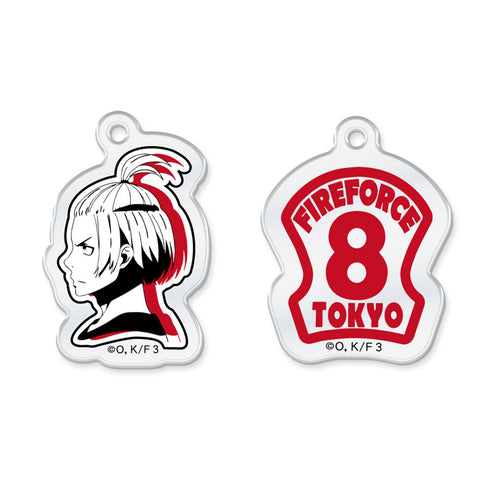 『炎炎ノ消防隊 参ノ章』ワイヤーアクリルキーホルダー アーサー・ボイル