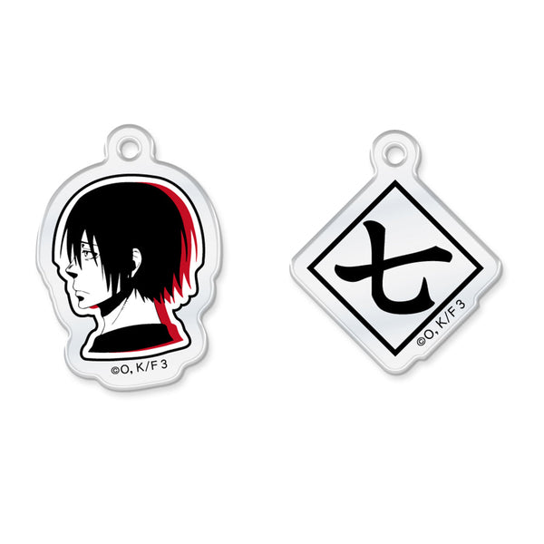 『炎炎ノ消防隊 参ノ章』ワイヤーアクリルキーホルダー 新門 紅丸