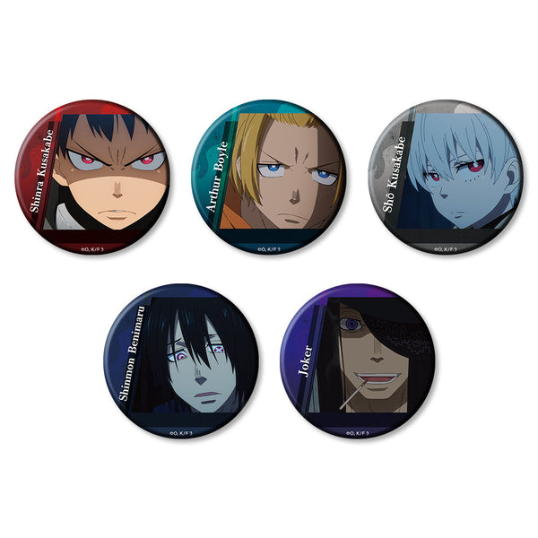 『炎炎ノ消防隊 参ノ章』トレーディング缶バッジ【BOX】