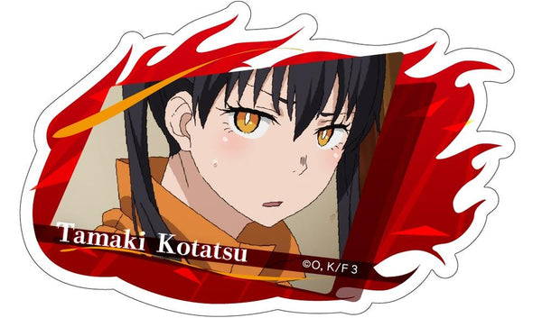 『炎炎ノ消防隊 参ノ章』ダイカットステッカー 環 古達