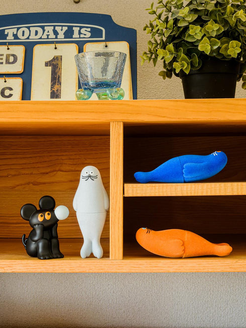 『アザラシ』グレー FLOCKY Ver.