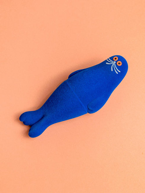 『アザラシ』ブルー FLOCKY Ver.