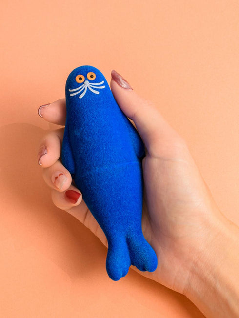 『アザラシ』ブルー FLOCKY Ver.