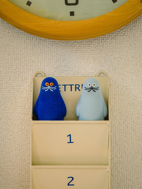 『アザラシ』ブルー FLOCKY Ver.