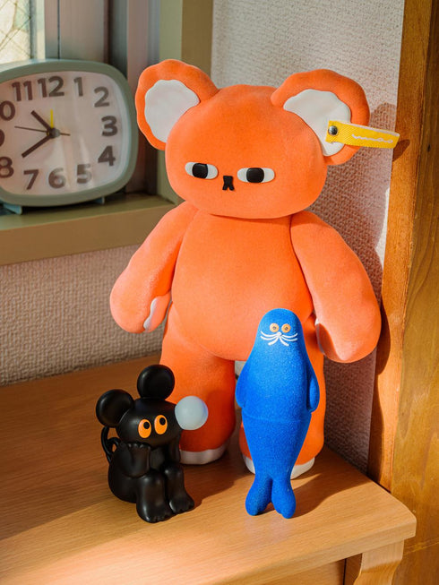 『アザラシ』ブルー FLOCKY Ver.