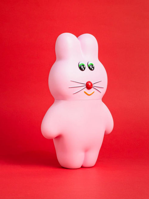 "Munyu's Soft Vinyl Figure" Pukupuku Strawberry Milk