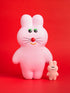 "Munyu's Soft Vinyl Figure" Pukupuku Strawberry Milk