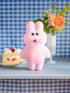 "Munyu's Soft Vinyl Figure" Pukupuku Strawberry Milk