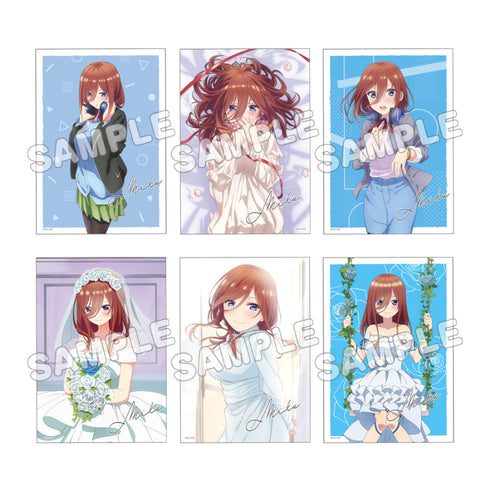 《五等分的新娘∽》写真卡6张套装 中野三玖【202603再版】