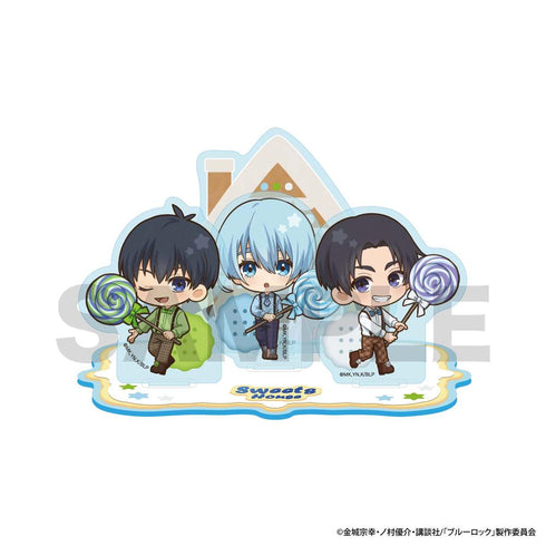 『ブルーロック2期』Sweets House アクリルジオラマスタンド 潔世一&氷織羊&七星虹郎