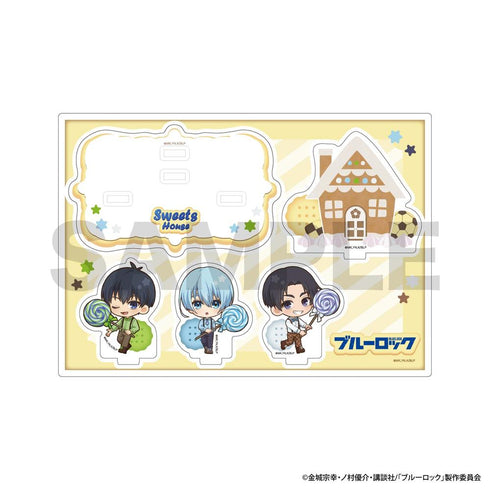 『ブルーロック2期』Sweets House アクリルジオラマスタンド 潔世一&氷織羊&七星虹郎