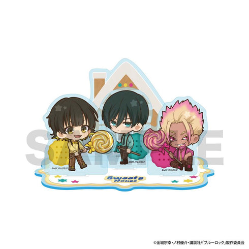 『ブルーロック2期』Sweets House アクリルジオラマスタンド 蜂楽廻&糸師凛&士道龍聖