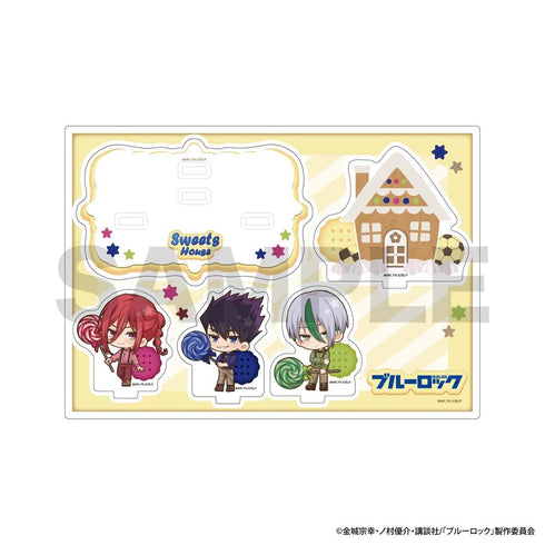 『ブルーロック2期』Sweets House アクリルジオラマスタンド 千切豹馬&烏旅人&乙夜影汰