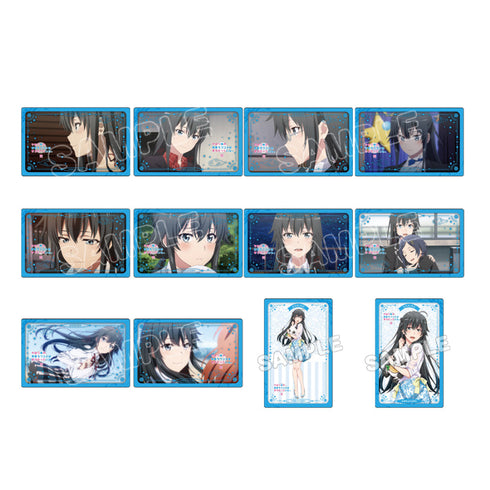 『やはり俺の青春ラブコメはまちがっている。完』俺ガイル完 トレーディングクリアカード(12柄) 雪乃 BOX【202601再販】