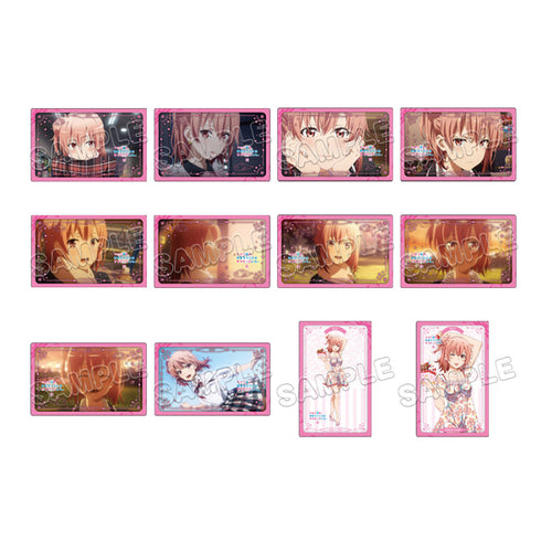 『やはり俺の青春ラブコメはまちがっている。完』トレーディングクリアカード(12柄) 結衣【BOX】