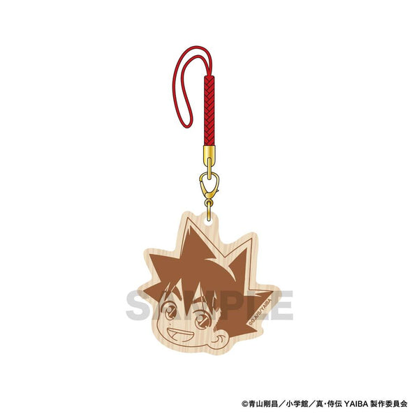 『真・侍伝YAIBA』ウッドキーホルダー 鉄刃 A