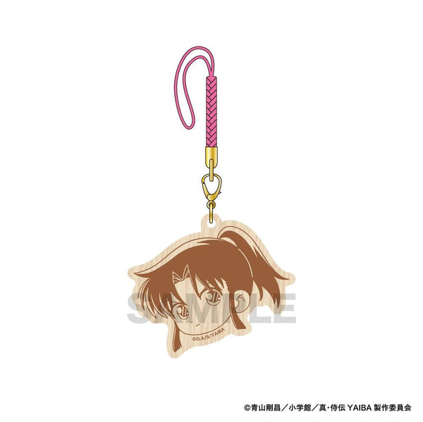 『真・侍伝YAIBA』ウッドキーホルダー 峰さやか B