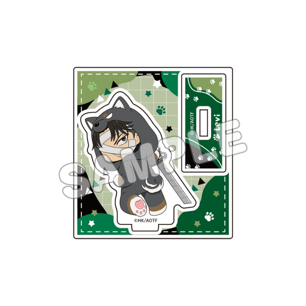 『進撃の巨人』あにまるっこアクリルスタンド2 リヴァイ 戦闘中ver.