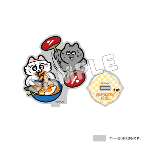 『ンめねこ』描き下ろしアクリルスタンド ンめンめパフェ