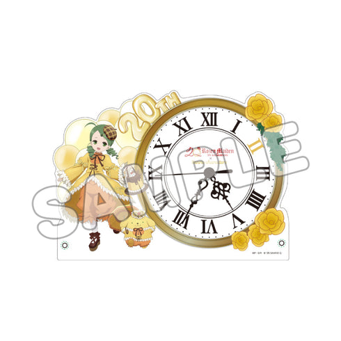 『ローゼンメイデン×サンリオキャラクターズ』アクリルクロック 金糸雀×ポムポムプリン