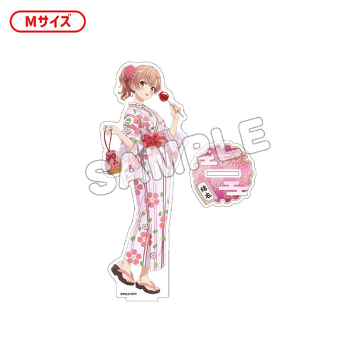 『やはり俺の青春ラブコメはまちがっている。完』アクリルフィギュアM 浴衣 結衣