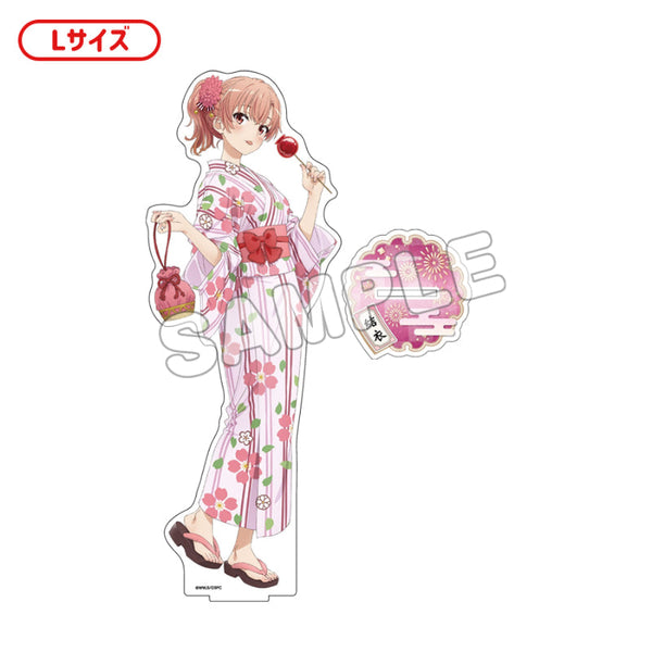 『やはり俺の青春ラブコメはまちがっている。完』アクリルフィギュアL 浴衣 結衣