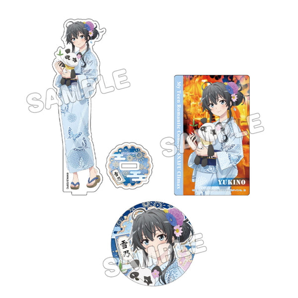 『やはり俺の青春ラブコメはまちがっている。完』グッズセット 雪乃