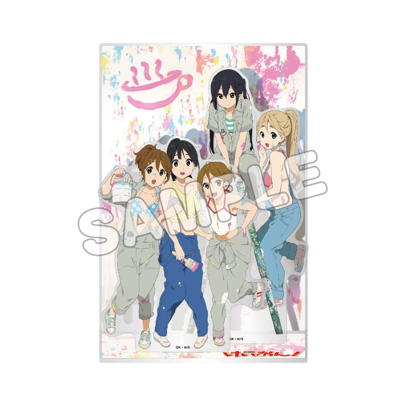 【限定品】けいおん　C106会場限定　アクリルジオラマオーロラペイント 限定品】けいおん C106会場限定 アクリルジオラマオーロラ