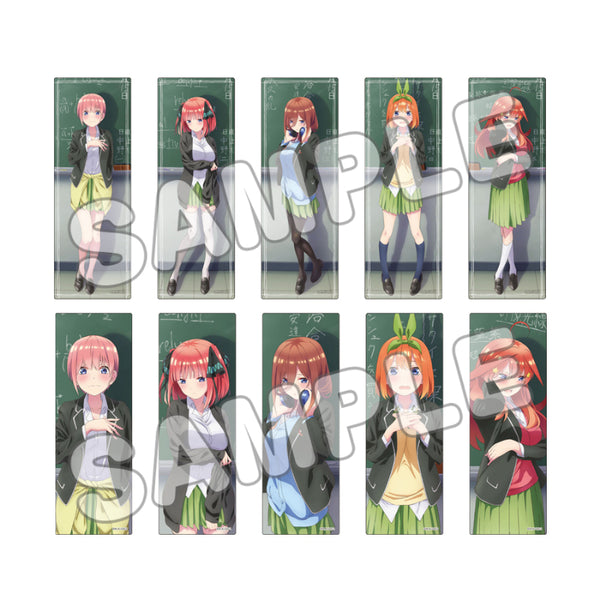 《五等分的新娘*》长形收藏徽章(全10种)告白礼盒【202603再版】