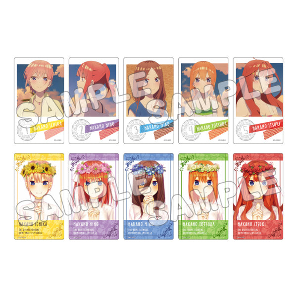 《五等分的新娘*》亚克力收藏卡(全10种)套装【202603再版】