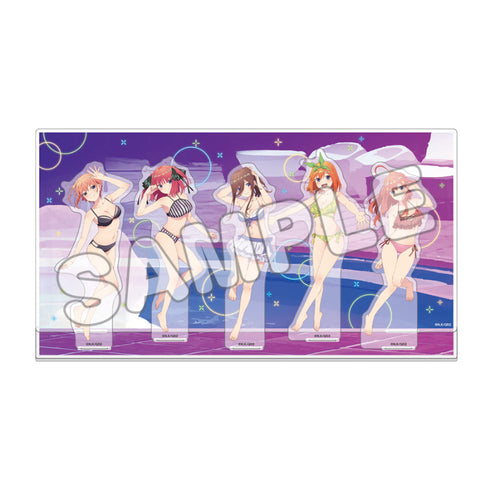 『五等分の花嫁*』アクリルジオラマ 水着ナイトプール
