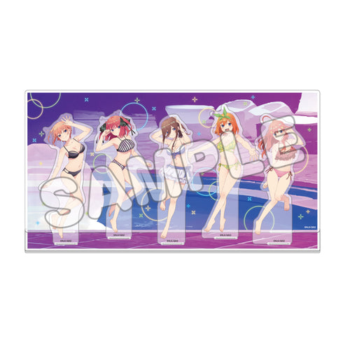 《五等分的新娘*》亚克力微缩场景 泳装夜泳池【202603再版】
