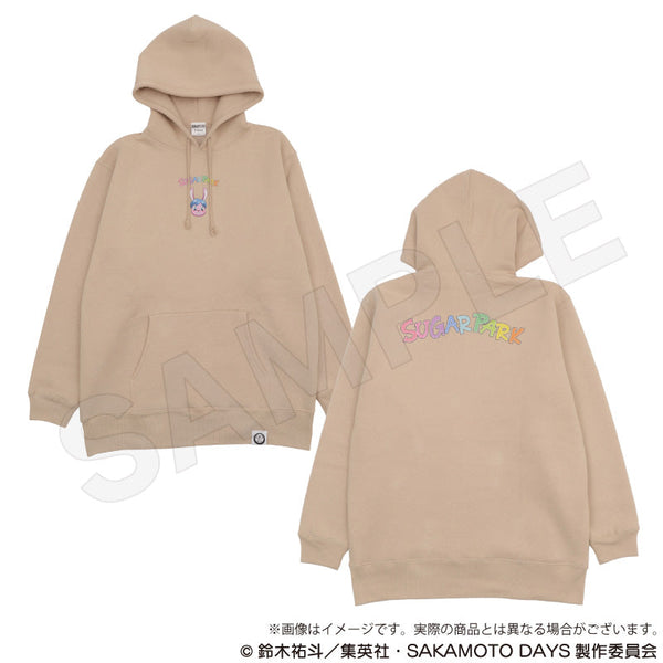 『SAKAMOTO DAYS』SAKAMOTO DAYS×WEGO パーカー ベージュ