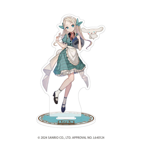 『lack×サンリオキャラクターズ』アクリルスタンド05/シナモロール(コラボイラスト)【202607再販】