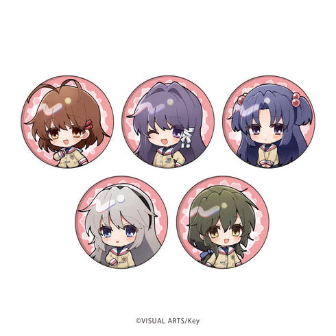 『CLANNAD』缶バッジ01/ブラインド(全5種)(ミニキャライラスト)【BOX】【202607再販】