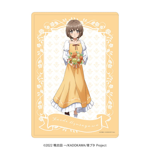 『青春ブタ野郎はランドセルガールの夢を見ない』キャラクリアケース02/梓川花楓 ブーケver.(描き下ろしイラスト)