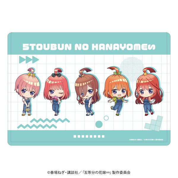 『五等分の花嫁∽』キャラクリアケース08/集合デザイン らいはコーデver.(ミニキャライラスト)