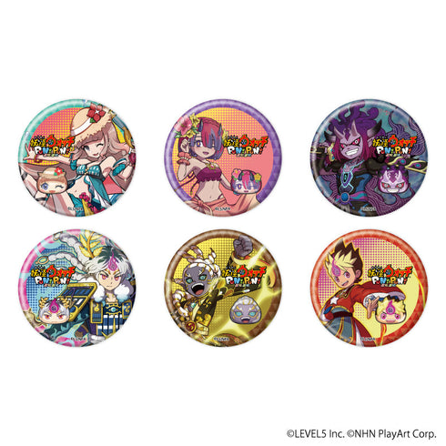 『妖怪ウォッチ ぷにぷに』缶バッジ16/ブラインド(全6種)(第3弾02)【BOX】【202607再販】